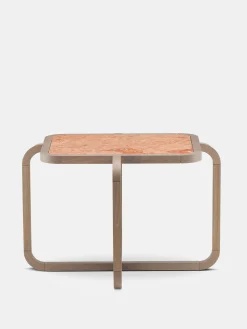 Alpha Side Table - Stone Top