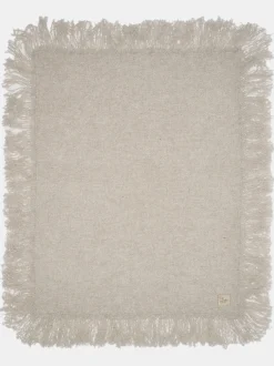 Beige Throw