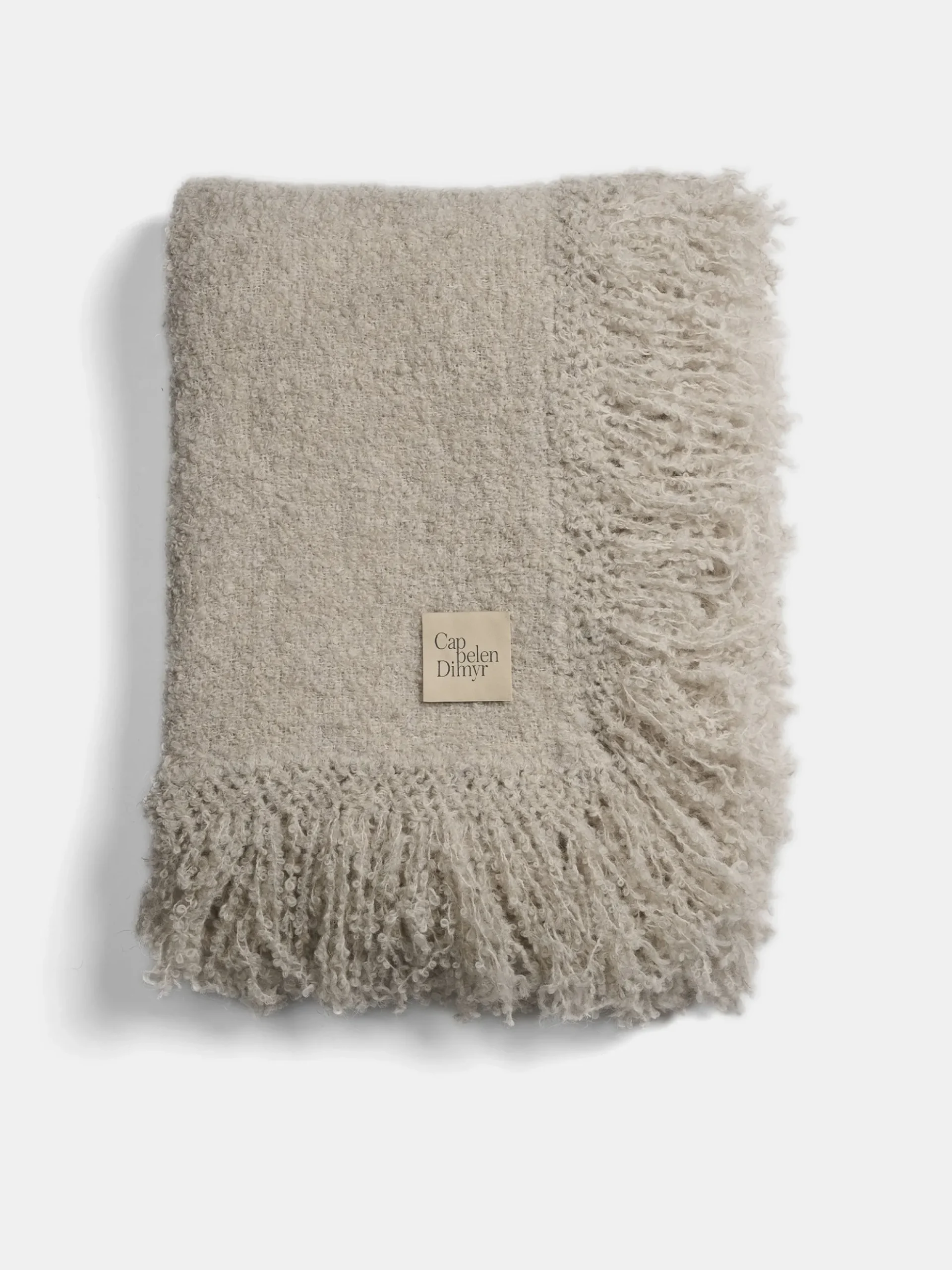 Beige Throw