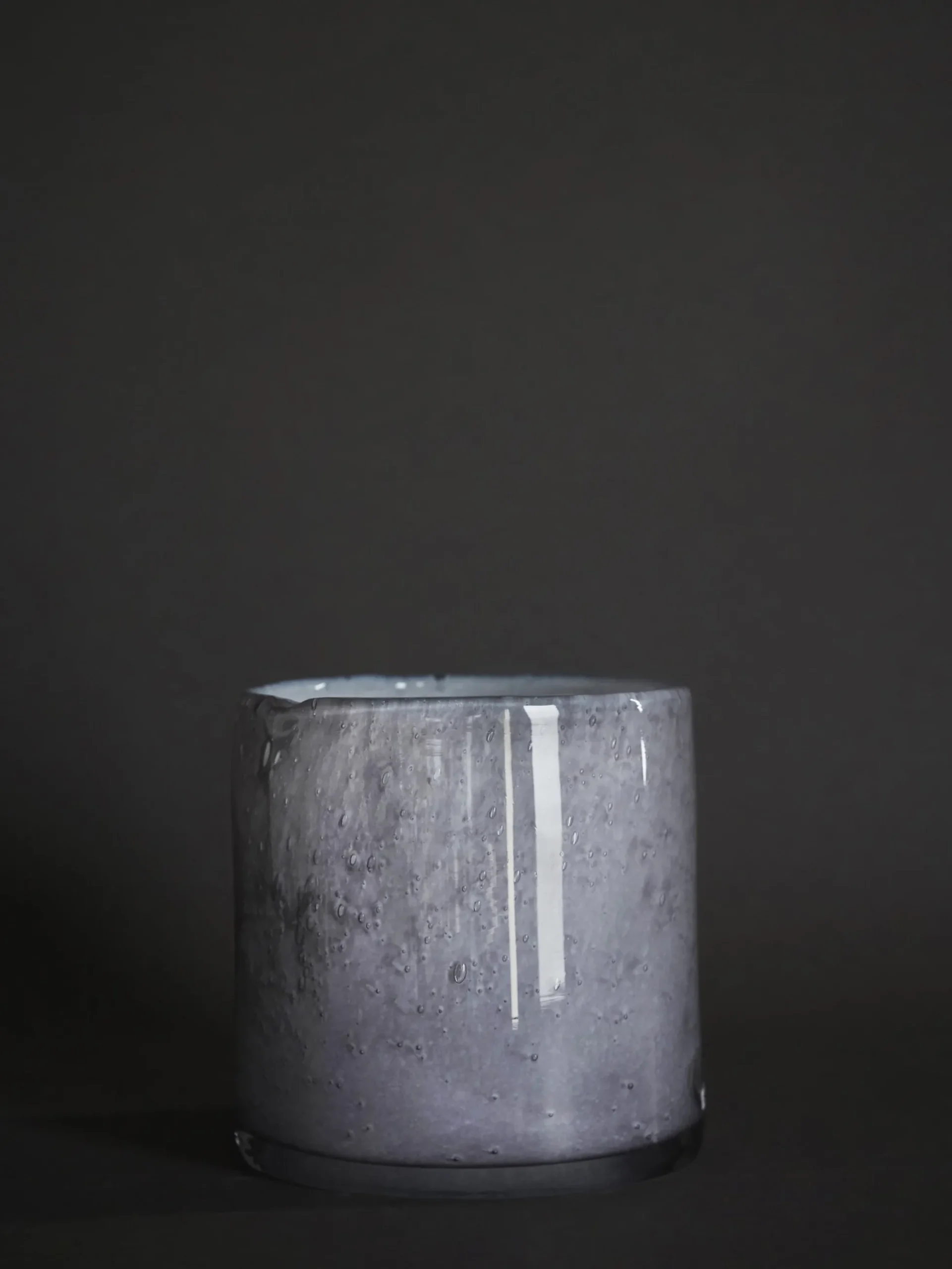 Belle Candle Holder - Cloudy Grey - Large