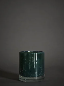 Belle Candle Holder - Moss Green - Small