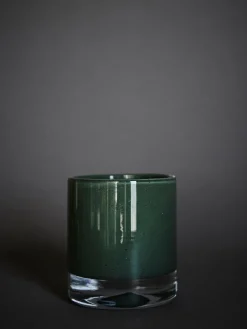 Belle Candle Holder - Swamp Green - Small