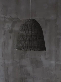 Bell 95 Hanging Lamp – Rattan