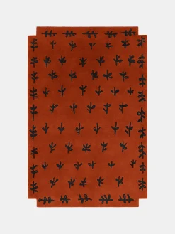 Big Buds Rug - Red