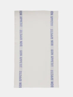 Bon Appetit Dish Towel - Blue