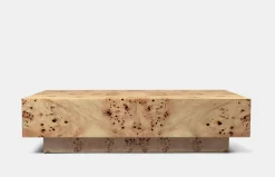 Burl Coffee Table