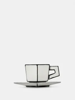 Carte Blanche Espresso Cup with Saucer