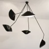 Ceiling Lamp with Five Angeled Arms