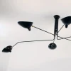 Ceiling Lamp with 6 Rotating Arms