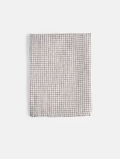 Checks Dishtowel - Brown