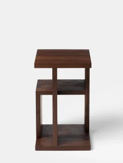 Constructivist Side Table - Walnut