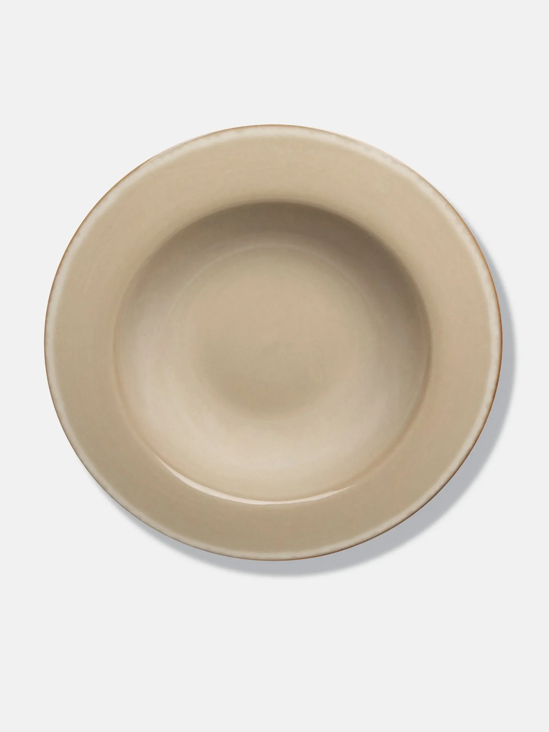 Degustation Large Round Misty Grey and Dark Blue