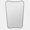 F.A Wall Mirror - Black Brass