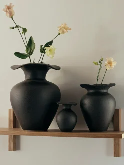 Florentina Vase - Small - Black