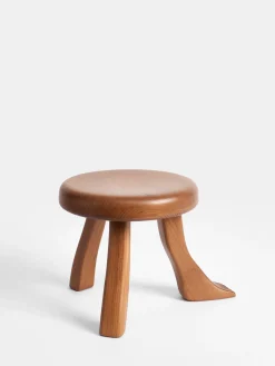 Foot Stool - Oiled Chestnut
