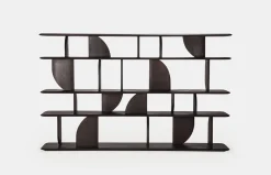 Geometric Rack - Teak Brown