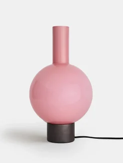 Glass Puritan Table Lamp