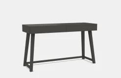 Gray 50 Writing Desk – Black
