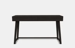 Gray 50 Writing Desk – Black