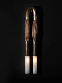 Horsehair Sconce