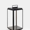 Ilford Floor Battery - Dark Bronze - Clear Glass