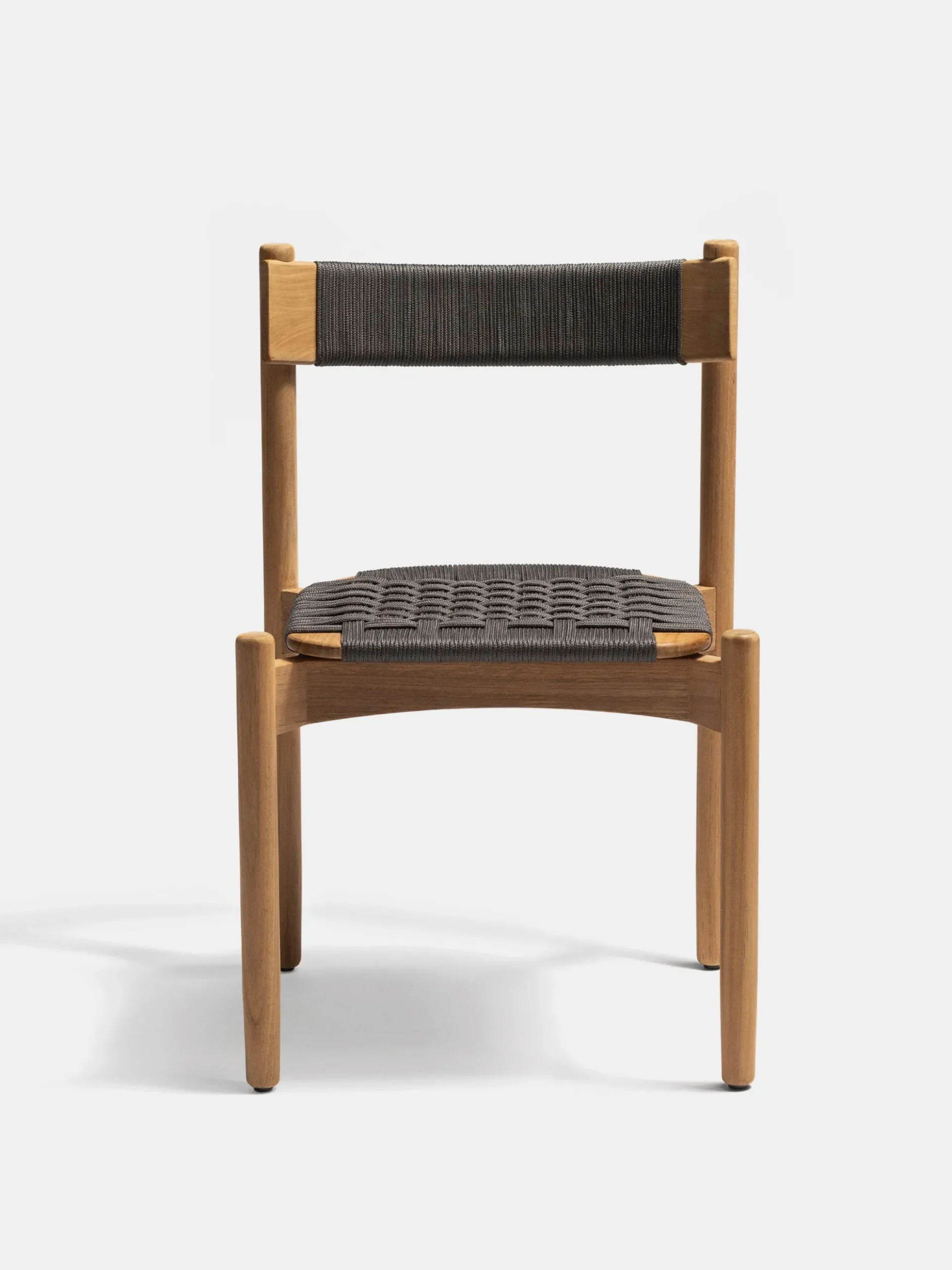Koster Dining Chair - Teak - Dark Grey