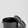 La Cocette Round Cast Iron Black - 30 cm