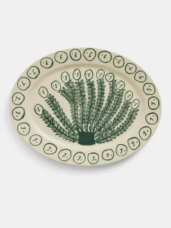 La Pittura Oval Serving Platter - Olive Grove