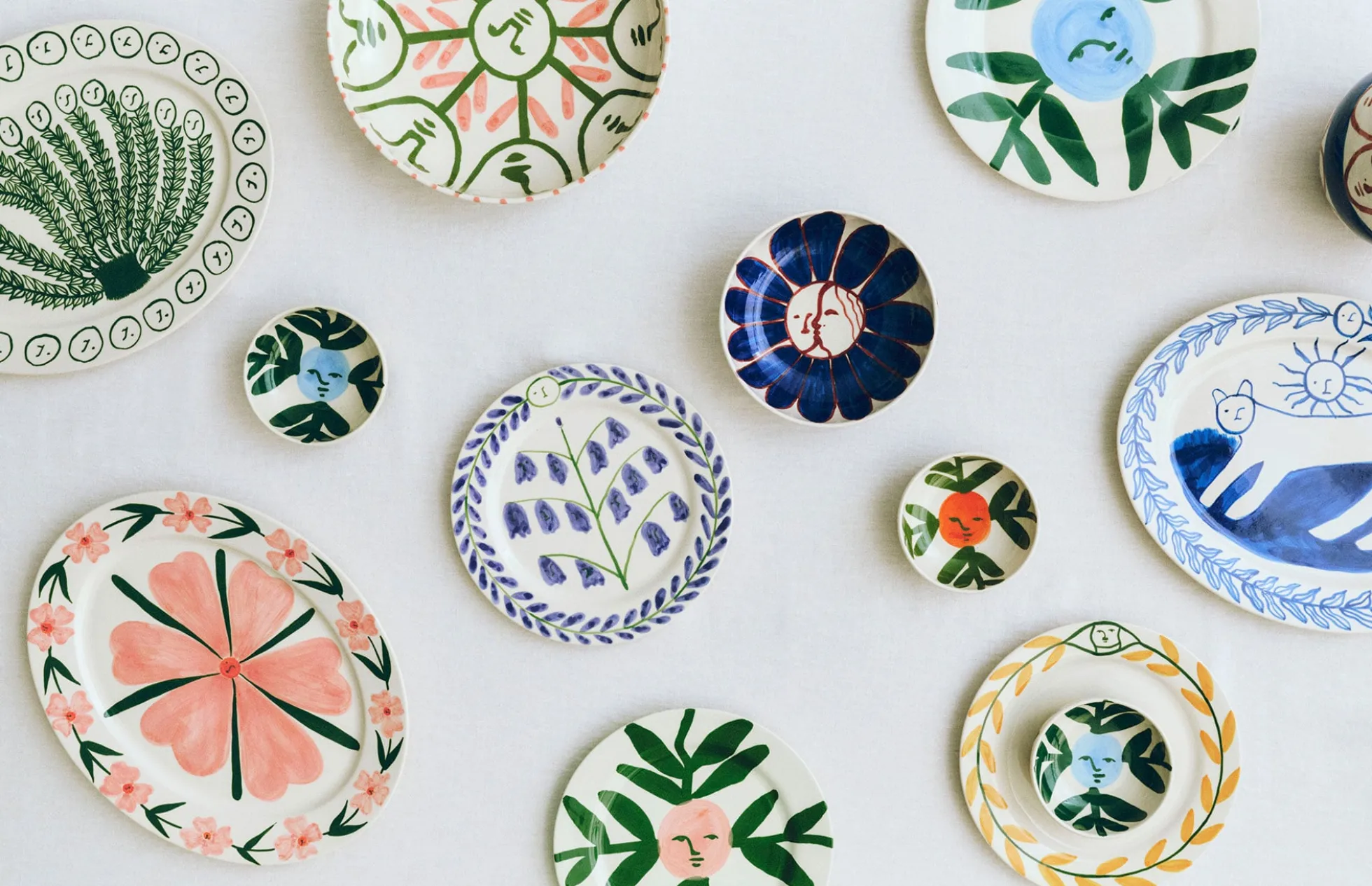 La Pittura Plate - Blush Face Vine