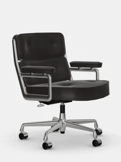 Lobby Chair ES 104 – Leather – Black