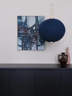 Mandarin Pendant - Indigo