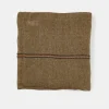 Marie Napkin - Bronze Stripe