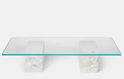 Mineral Coffee Table - Bianco Curia