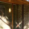 Modernist Metal Wall Lamp