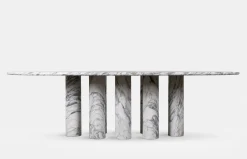 Ophelia Marble Dining Table