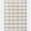 Plaid - Blue/Cream