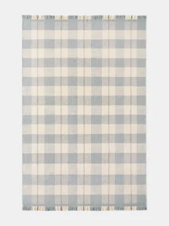 Plaid - Blue/Cream