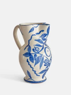 Puglia Pitcher - Blue