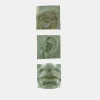 Relief set of 3 - Green