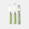 Sage Cheese Knives - Set of 3
