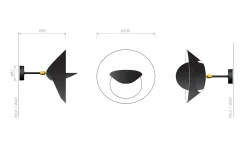 Saturn Wall Lamp
