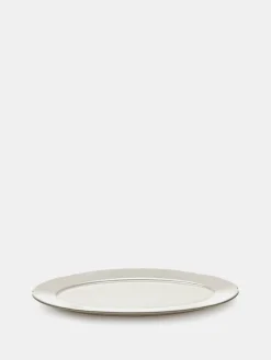 Silhouette Oval Plate
