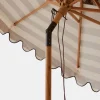 Striped Patio Umbrella