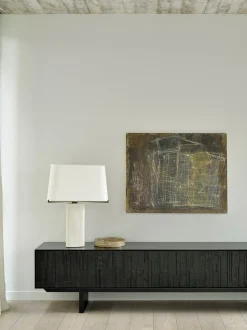 Teak Mosaic TV Sideboard