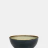 Terres de Rêves - Bowl Medium Misty Grey and Dark Blue