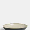 Terres de Rêves - Pasta Plate - Misty Grey/Dark Blue