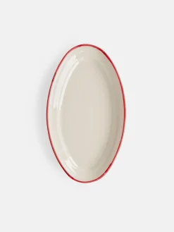 The Line - Oval Plate Medium