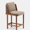 Throne Bar Stool - Rattan