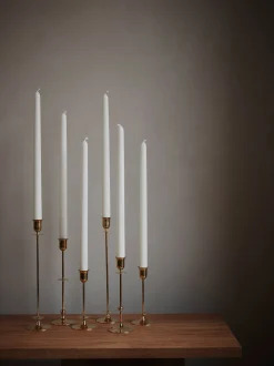 Totem Candle Holder - Brass