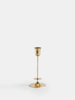 Totem Candle Holder - Brass